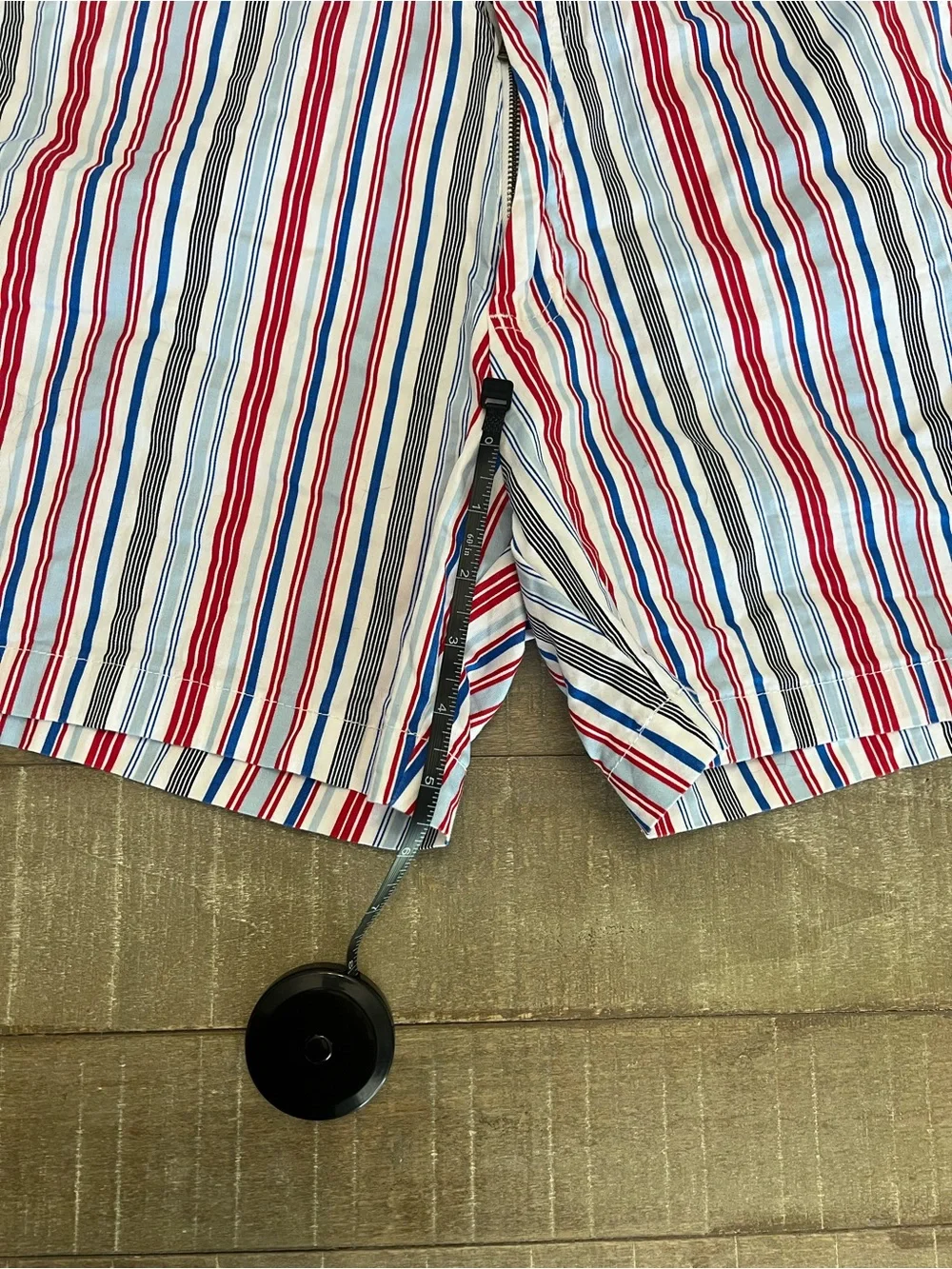 Caribbean Joe Red, Blue & White Striped Women’s Shorts